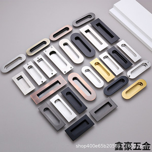 Poignée encastrée en acier inoxydable Xinhao pour portes coulissantes et tiroirs, design encastré - Product Image 2