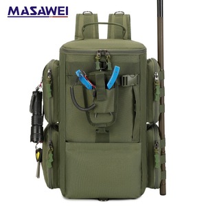 Mochila Táctica Masawei de Gran Capacidad, Impermeable, para Pesca, Deportes al Aire Libre, Viajes, Senderismo y Montañismo - Product Image 1