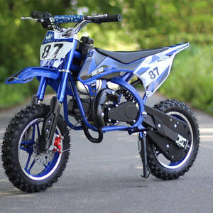 Motocicletta per bambini a 2 tempi da 49 cc, mini moto a benzina, facile da riporre, moto da cross - Product Image 4