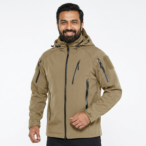 Nouvelle veste tactique imperméable 2026 pour hommes, veste de chasse Softshell, coupe-vent - Product Image 1
