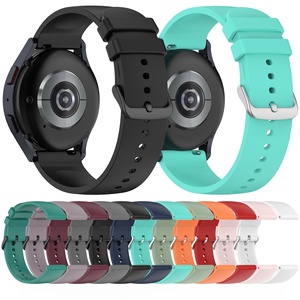 Bracelet de montre sport en silicone pour Samsung Galaxy Watch 6 Bracelet universel 20mm 22mm pour Huawei GT <span class=keywords><strong>5</strong></span> <span class=keywords><strong>Garmin</strong></span> - Product Image 2