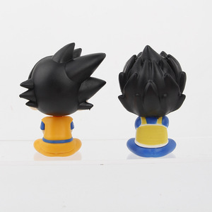 2 uds 9CM Premio juguetes <span class=keywords><strong>DRAGON</strong></span> BAII Son Goku <span class=keywords><strong>Vegeta</strong></span> estatuas <span class=keywords><strong>Figura</strong></span> PVC Anime <span class=keywords><strong>figura</strong></span> para Catcher Egg Box Gashapon máquina de juego - Product Image 3