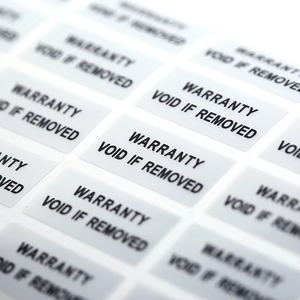 Có thể tái chế tùy chỉnh in an ninh con dấu Làm xáo trộn hiển nhiên ba chiều bảo hành <span class=keywords><strong>VOID</strong></span> nếu gỡ bỏ Sticker - Product Image 6