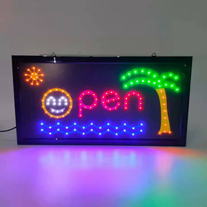 ป้ายไฟ LED สีสันสดใส ขนาด 48*25 นิ้ว สำหรับร้านกาแฟ ป้ายโฆษณากลางแจ้ง ลดราคาพิเศษ - Product Image 1