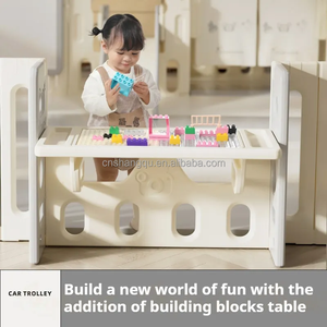 VSUCH parc pour bébé personnalisé parc de jeu intérieur pour bébé cour avec clôture de sécurité grands terrains de football carrés pour enfants clôture de jeu - Product Image 5