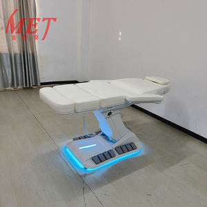 Camilla de Masaje Profesional Eléctrica Ajustable con Respaldo y Cabecera para <span class=keywords><strong>Spa</strong></span>, Belleza y Salón, Cama Curva para Pestañas - Product Image 5