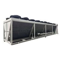 Refroidisseur à micro-canaux en aluminium, alternative aux unités de refroidissement à sec avec échangeur de chaleur tube-à-équerre pour les centres de données en colocation