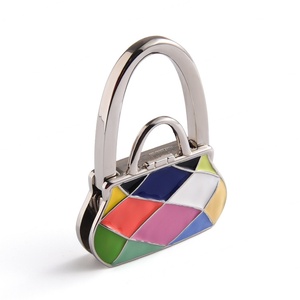 Wholesale Custom <b>Table</b> <b>Folding</b> Bag Purse Handbag Hook Hanger Bag Holder - Product Image 6