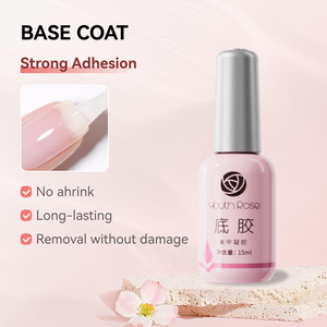 เจลเคลือบฐานคริสตัลใสขนาด15มล. สำหรับงานศิลปะบนเล็บเจลเคลือบเงางามติดทนนาน - Product Image 2
