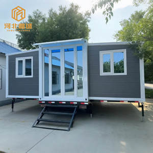 Maison conteneur préfabriquée portable de haute qualité au design moderne, 2 chambres, mobile et extensible, vendue à bas prix en Chine - Product Image 4