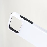 Coque de téléphone personnalisable DIY imprimable vierge avec revêtement 3D par sublimation 2-en-1 TPU+PC, écologique et tendance, pour iPhone 17 – Idée cadeau