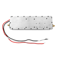 Module d'alimentation RF large bande HKTX 900-1400 MHz 30 W |   Unité de gestion de signal multi-bandes compacte en aluminium avec gain de 43 dB pour drone FPV