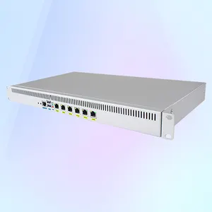 1U英特尔N5105设备6局域网端口机架安装服务器软路由器ROS路由器系统电脑防火墙6X2.5 Gb防火墙