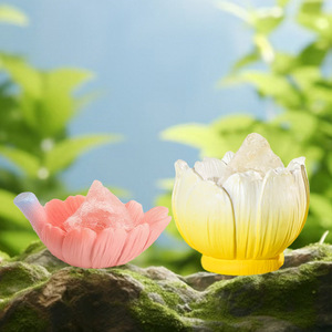 ถ้วยเรซิ่นตกแต่งลายดอกไม้คริสตัล ยี่ห้อ Yu Mo Craft ของตกแต่งบ้านขนาดเล็ก เหมาะสำหรับเป็นของขวัญ - Product Image 5