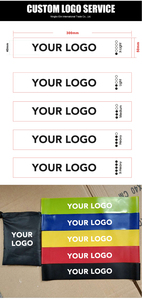 100% Tự Nhiên Latex Cao Su Resistance Vòng Bands, Bán Buôn Latex 5 Cấp Cao Su Yoga Vòng Resistance Nhạc - Product Image 6