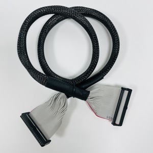 DB9 수컷 커넥터 자동차용 PVC 1.27mm 2651 28AWG 회색 IDC 플랫 리본 케이블 어셈블리 - Product Image 4