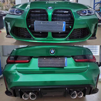 Kit carrosserie G20 Old Upgrade 2023 LCI M3 pp Pare-chocs Phares Capot en aluminium Ailes pour BMW Série 3 G20 2019-2022