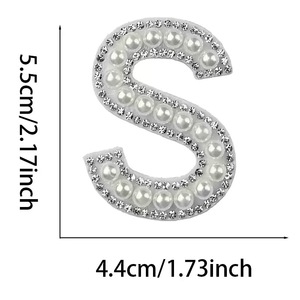 Tiếng Anh Thư Thêu Phù Hiệu Cho Quần Áo Sắt Trên PVC Vả<span class=keywords><strong>i</strong></span> Các Bản Vá Lỗ<span class=keywords><strong>i</strong></span> Cho Quần Máy Tính Thêu Vá Phụ Kiện - Product Image 3