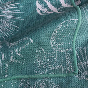 Quick Dry Printed Modern Poncho Towel Diving Surf Changing Robe Hood Microfiber Absorbent Swim Bath Towel <strong>Bathrobe</strong> Beach - Product Image 2
