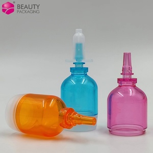 5ml 10ml 15ml Coloré PS Ampoule <span class=keywords><strong>Bouteille</strong></span> 1/3 OZ Essence <span class=keywords><strong>Bouteille</strong></span> D'<span class=keywords><strong>acide</strong></span> Hyaluronique Garder Frais Cosmétique - Product Image 1