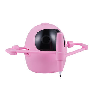 JXD Jouets éducatifs de dessin, robot en plastique ABS pour garçons et filles avec 100 cartes incluses, électrique - Product Image 1