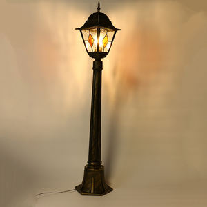 Vintage al aire libre a prueba de lluvia antioxidante jardín césped linterna lámpara Europea Villa Parque valla poste Pilar iluminación paisaje accesorio - Product Image 1