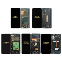 Pantalla de repuesto Lcd para teléfono móvil para Samsung S10 S10e S10 + S20 S21 S22 + S23 Fe Plus Ultra 5G con marco digitalizador