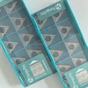 Outil de tournage CNC en carbure de tungstène de marque Taegutec, modèle TCMT16T304-MT TT5080, revêtement CVD, lame de 16 mm, forme rhombus, HRC45-60, 1,5 mm - Product Image 3
