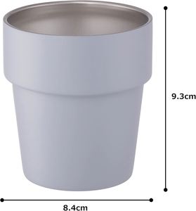 Stackable <b>Coffee</b> Cups Milk Cups Can Be Served with <b>Bottle</b> Water LIDS with Straws 304 Stainless Steel - Product Image 2