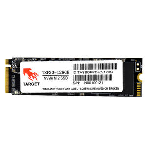 128GB NVME M.2 PCIe Gen3.0 X4 Unidad de disco duro SSD interna 3D NAND Target Factory Servidor de plástico inalámbrico para Industrial Nuevo - Product Image 1