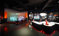 Peralatan Museum Keselamatan Kebakaran Digital, Permainan Proyeksi Dinding Interaktif Pemadam Kebakaran Virtual dengan 4 Tema