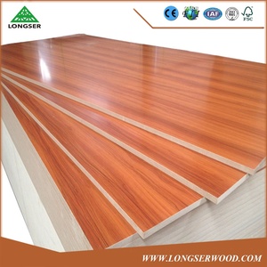 Tấm mdf giá nguyên liệu / melamine mdf ván ép / laminated hardboard - Product Image 3