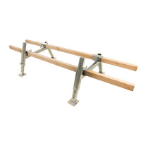 Support de fond de ruche réglable en métal pour apiculteur