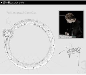 Faux cuir blanc camélia fleur <span class=keywords><strong>voiture</strong></span> décoration intérieure volant couvre <span class=keywords><strong>voiture</strong></span> décoration intérieure pour femme <span class=keywords><strong>cadeau</strong></span> - Product Image 6