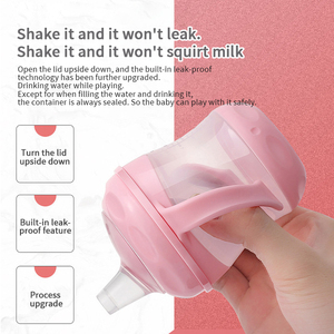 <span class=keywords><strong>Vaso</strong></span> de Bebida de Flujo Lento con Asa de PP Anti-goteo, Tipo Pico de Pato, Libre de BPA, para Leche y Agua para Niños de 2 a 4 Años - Product Image 2