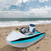 Kart bateau électrique haute performance, écologique et durable, capacité 2 personnes, pour les eaux océaniques, jeux aquatiques