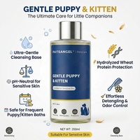 Champú para Cachorros y Gatitos al por Mayor, Ultra Suave para Piel Sensible, Lavado para Perros, Certificado GMP, Fórmula Personalizada OEM