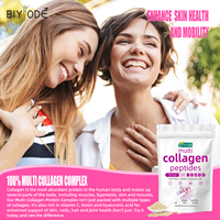 Tripeptide de boisson solide de poudre de booster de collagène marin rougeoyante d'OEM 907g dans des saveurs de chocolat de fraise de canneberge pour des adultes
