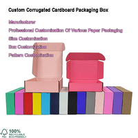 Caja de Envío Ecológica de Cartón Corrugado para Velas, Perfumes y Carteras, con Logotipo Personalizado, Reciclable, para Regalos