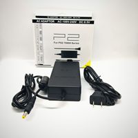 Adaptateur secteur pour PS2 Série 70000, chargeur AC 100V-240V, remplacement pour la console Sony PlayStation 2 Slim, cordon d'alimentation
