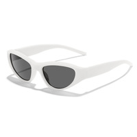 Haute qualité mode enfants lunettes de soleil UV 400 Logo personnalisé Y2K sport lunettes de soleil en plastique pour filles garçons