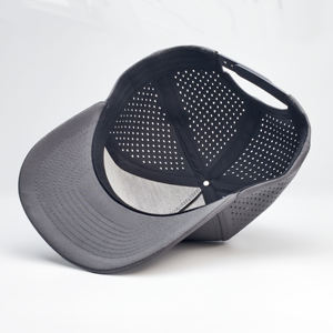 Gorra de 5 paneles perforada con láser personalizada: gorra de béisbol impermeable de alta calidad para hombres y mujeres - Product Image 2