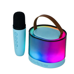 SP-240121-1 ลําโพงมินิบลูทูธแบบพกพาพร้อมไมโครโฟน Bluetooth คาราโอเกะร้องเพลงไมโครโฟนลําโพง - Product Image 1