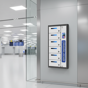 Y2 Power <span class=keywords><strong>ZEN</strong></span>, casier de charge mural pour télé<span class=keywords><strong>phone</strong></span> à <span class=keywords><strong>6</strong></span> emplacements, pour utilisation en extérieur, station de charge étanche, option de paiement par carte de crédit - Product Image 1