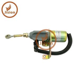 Válvula solenoide de corte de combustible para maquinaria de construcción, solenoide de parada 3974947 - Product Image 1