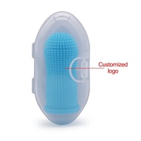 Cepillo de Dientes de Silicona para Perros, Diseño Simple para Limpieza Bucal, Cuidado Dental Canino, Entrega Rápida