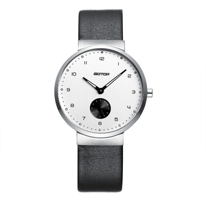 mano mujer negro correa de <span class=keywords><strong>reloj</strong></span> cepillo de plata de las mujeres relojes de cuarzo con manos luminosas - Product Image 1