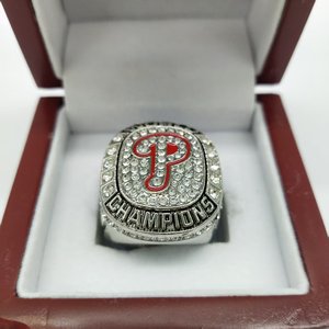 Anillo de Campeonato de los Philadelphia Phillies 2008, Campeones del Mundo, Joyería de Aleación de Plata, Trofeo Unisex, Regalo - Product Image 2