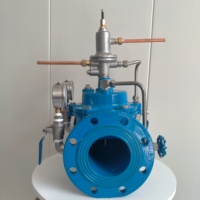 Vanne de dérivation à pression différentielle 800X, vanne de régulation de pression pilotée DN50 DN600 pour systèmes d'eau
