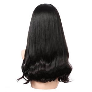 Venta de Fábrica: Pelucas de Cabello Humano Virgen Chino con Frente de Encaje, Base Transparente, Largas, Tamaños de Gorra Pequeños y Grandes, 150% de Densidad - Product Image 2